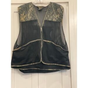 Quail Unlimited Vest, camo/mesh XL